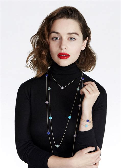 emilia clarke dior photoshoot|Emilia Clarke: Dior Jewelry's New Face .